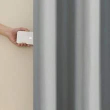Tirai Penghalang Cahaya 100%, Tirai Jendela dengan Kantong Batang Berinsulasi Termal, Cocok untuk Kamar Tidur dan Ruang Tamu - Grey - View 7