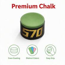 1pc Professional Billiard Cue Chalk Powder Cue Chalk Eraser Billiard Accessories - Blue - View 3