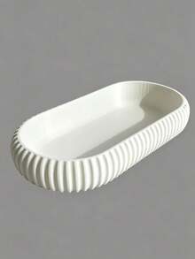 1pc New Matte Japanese Style Small Key Tray/Storage Dish, Minimalist Storage Plate, Suitable For Entryway, Vanity, Bathroom And Office Desk Decoration, Multi-Purpose Jewelry Storage Tray, Halloween Christmas Decoration, Holiday Party, Best Gift For Others - Multicolor - View 10