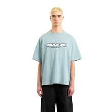 Ellesse Mens Squadron T-Shirt - Blue Fog - View 1