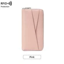 FOREVER MIYIN Women's Long RFID Anti-Theft Phone Wallet, Full Zipper Large Capacity Clutch, Multiple Card Slots + Bill Compartment, Compatible With Smartphones, Suitable For Daily Use And Travel - Multicolor - View 14