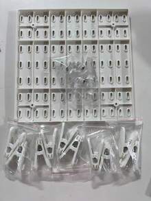 1/2/3/4/10/15/20/25/30件家用洞洞板收納架，免鑽孔壁掛式展示架，多功能臥室宿舍廚房浴室牆面收納洞洞板，可自定義組合，（升級材質）改良品質檢驗並增加厚度，多方面提升（整體尺寸請參考圖片與實品照片），實拍壁掛展示為多件組裝效果（請參考產品參考照片） - 彩色 - 查看 70
