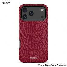 VESPOP Y2K Double-Layer Anti-Drop Phone Case With Leopard Print Design, Vibrant Colors, Compatible With IPhone 18/17/16/15/14/13 Pro Max, Galaxy S26/S25/S24 Ultra, Pixel 10/9/8 Pro - Mixed Color 1 - View 101