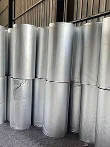 High-Density Self-Adhesive Aluminum Foil-Faced Foam Insulation Roll, Reflective Thermal Mat For Car Walls, Doors, Floors And Roofs - Foil Insulation - View 6