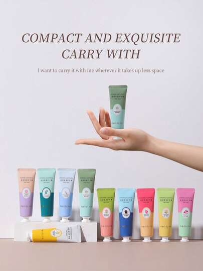 10pcs Hand Cream Gift Set - Multiple Scents Available, Deeply Moisturizes Dry Hands, Perfect Gift For Female Friends