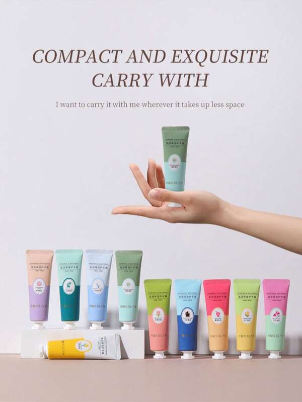10pcs Hand Cream Gift Set - Multiple Scents Available, Deeply Moisturizes Dry Hands, Perfect Gift For Female Friends