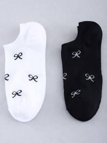 3/6/9/15/20/30 Pairs Multi-Color Unisex Daily Wear Fashion Versatile Socks, All-Over Butterfly Pattern Low-Cut Socks, Simple Casual Style, Moisture-Wicking And Breathable, Suitable For All Seasons And Various Holidays - Multicolor - View 5