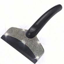 1pc Car Diamond-Inlaid Snow Shovel, Vehicle-Mounted Snow Removal Tool, Car Cleaning - A - View 12
