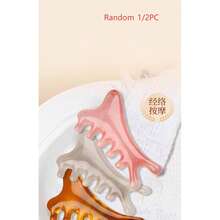 1 chiếc lược massage bằng nhựa resin, dụng cụ thư giãn da đầu/cổ, lược Gua Sha da đầu, lược massage đầu, dụng cụ massage đầu cầm tay đa năng, dụng cụ massage Gua Sha, massage nâng cơ mặt, dụng cụ thư giãn massage mắt, dụng cụ massage thư giãn sâu, massage huyệt vị và điểm kích hoạt - Lược massage - Xem 9