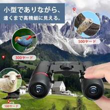 双眼鏡 ライブ用 オペラグラス 女性・お子様に人気 双眼鏡 コンサート 防振 軽量 小型 防水 倍率調整可能 ライブ/オペラ/観劇/スポーツ観戦/登山/旅行/アウトドア/野鳥観察 収納ケース付き - 写真のように - チェックする 4