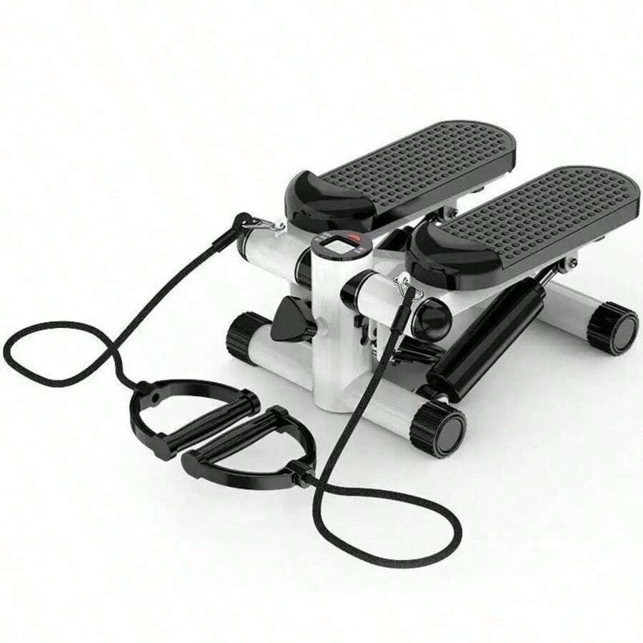 1‑Pc Multifunctional Foot Pedal Machine With Resistance Bands. Non‑Slip Pedal, Compact Footprint, For Home‑Based Leg And Waist Workouts, Enabling Easy Full‑Body Shaping Training. - A - View 1