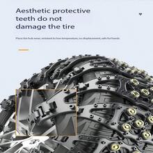 Universal Car Tire Snow Chains For Sedan And SUV, Fishbone Style Anti-Slip Snow Traction Chains With Auto-Tightening - Multiple Styles - View 10