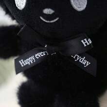 1 Pc Black Series Sanrio Kuromi Children's Plush Toy, Hello Kitty Backpack Accessory, Melody Keychain, Valentine's Day Gift Souvenir - Multicolor - View 8