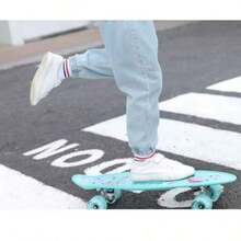 (Non-Electric)SKATEBOARD/59*16CM Fish Board Plastic Stand, - Multicolor - View 5