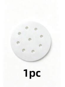 500/100/1pc Mini Perforated Non-Stick Round Air Fryer Baking Paper, Bamboo Steamer Liner, White Non-Stick, 4 Inch Perforated - Multicolor - View 12