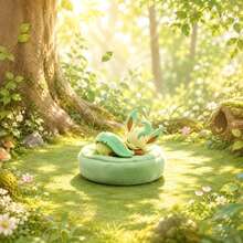 MINISO Pokemon Eevee Evolution Sleepy Character Ornament, Random 1 Style Sent For Desk Shelf Display, Birthday Christmas Gift - Random One - View 2