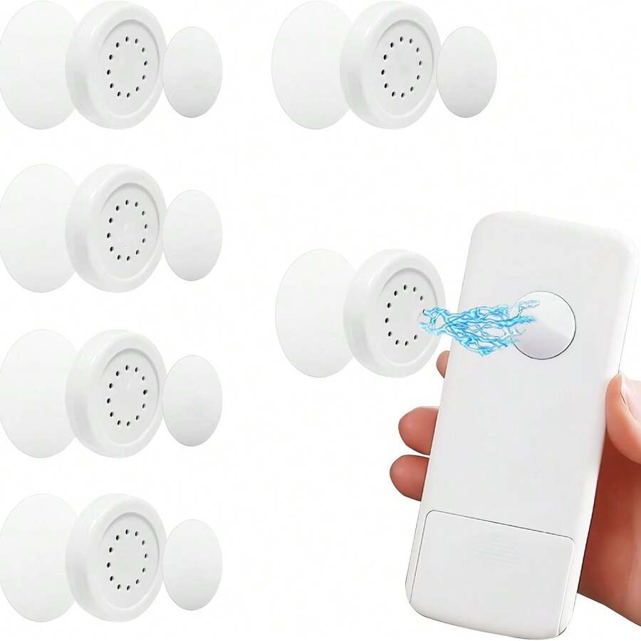 Magnetic Wall-Mounted Remote Control Holder, Strong Adhesive Backing No-Drill Floating Storage Organizer, Silicone Remote Control Cradle, Suitable For TV, Air Conditioner, Apple TV Remote And Small Daily Tools, Practical Home And Office Storage Accessory - View 1