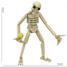 310pcs New World Verity Monster Figure Building Blocks, DIY Assembly Block Model, Desktop Ornament Collectible, Creative Halloween Gift For Hobbyists - Multicolor - View 9