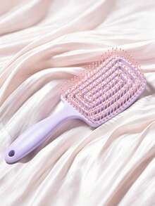 1pc Multi-Function Massage Comb, Anti-Static Comb Suitable For Dry And Wet Hair - Gentle Massage Design, ABS Plastic Handle, Fits All Hair Types, Reduces Tangling And Frizz, Improves Scalp Health, Styling Comb With Fluffy Massage Teeth, Women's Gift - Multi-color Style - View 12