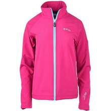 Hitec Hi-Tec Womens/Ladies Lucari Soft Shell Jacket - Moon Grey/Bright Pink - View 2