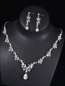 Teen Jewelry Set, Children's Party Set, Baby Stage Performance Accessories, Suitable For Children's Birthday Gifts And Party Accessories - Silver - View 7