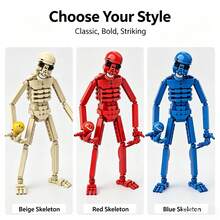 310pcs New World Verity Monster Figure Building Blocks, DIY Assembly Block Model, Desktop Ornament Collectible, Creative Halloween Gift For Hobbyists - Multicolor - View 2