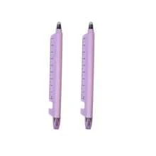 Colorful 5-In-1 Multifunctional Ballpoint Pen Set, Includes Ruler/Trackball Pen/Ballpoint Pen/Highlighter/Phone Stand, Suitable For Students' Daily And Office Use, Exquisite Multifunctional Stationery Gift Set - A - View 11
