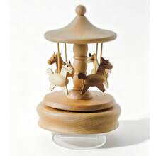 2D Flat Printed Carousel Acrylic Desktop Ornament - 1PC - View 6