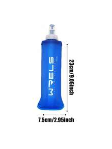 WRELS 1件/2件裝 純色可折疊水壺，輕量防漏便攜，適合騎行、跑步、露營，可作為健身配件使用 - 彩色 - 查看 9