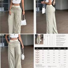 Women Two-Piece Outfits - Khaki - View 11