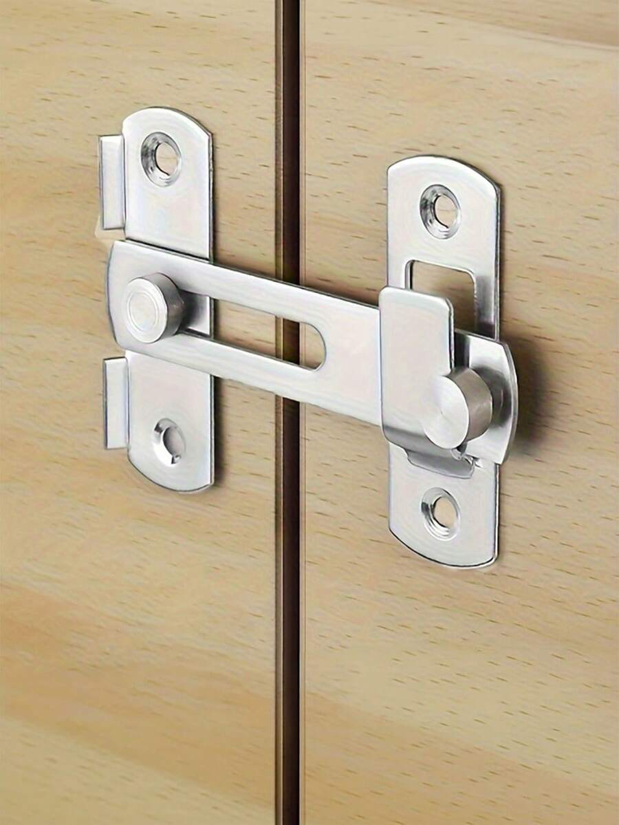 Stainless Steel Door Lock And Bolt, Anti-Theft, Shed, Pet Cage And Barn Door Sliding Door Latch - Multicolor - View 1