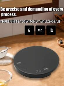 [Hot New Arrival] High-Precision Multi-Functional Kitchen Scale, Multiple Unit Conversions, Accurate To 3 Kg, Kitchen Accessories With Tare Function, Digital Display, Rechargeable. - Multicolor - View 4