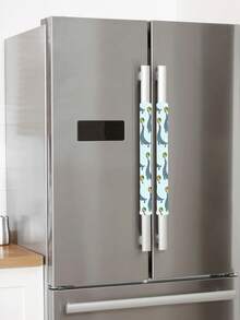 2pcs Refrigerator Door Handle Protector, Oven Handle Protector, Ultrasonic Embossed Pattern Door Handle Protector - View 9