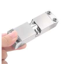 1 Pack, Home Use Automatic Door Closer, Adjustable Buffer Force, Suitable For Light Doors - Square Silver - View 4