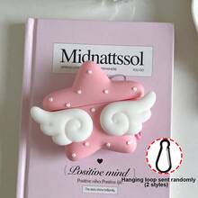 1pc Pink Star Angel Wings 4 Earphone Case, Pro 3 Protective Cover, Cute - Multicolor - View 8