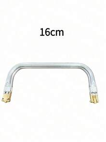 1 Aluminum Square Purse Frame Clasp, Woven Bag Frame Accessories, Suitable For DIY Coin Purses, Cosmetic Bags, Jewelry Boxes, Creative Handmade Works, Old Bag Repair And Renovation, Handmade Purse Frame Material - Double Team - View 8