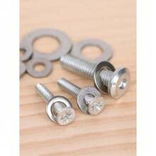 180-Piece Hardware Washer Classification Tool Kit - Durable Polished Surface, Sizes M2-M10, Suitable For Home Decor And Kitchen Maintenance, Includes Storage Box, Perfectly Meets Industrial Repairs And Daily Needs, Door Hinge Washer Set - A - View 3