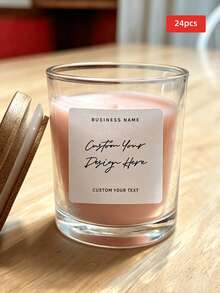 1/12/24pcs Customizable DIY Handmade Aromatherapy Candle Stickers, Suitable For Self-Made Aromatherapy Labels, Fragrance Gift Boxes, Handmade Product Decoration, Perfect For Craft Enthusiasts, Friends, Customers, Gift Recipients. Ideal For Weddings, Parties, Birthdays, Halloween, Christmas - Multicolor 2 - View 14