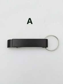 10/6/5/1pc Multifunctional Keychain Bottle Opener, Minimalist Industrial Style, Solid Color Matte Metal Finish, Long Curved One-Piece Design, Integrated Stamped Bottle Opening + Hanging Ring Design, Open Beer And Soda, Portable Key Pendant, Outdoor Portable Tool, Bar And Home Accessory, Promotional Gift, Car Accessory, Kitchen Accessory, Kitchen, Christmas, Camping, Home, Wedding, Halloween - Multicolor - View 16