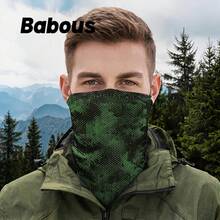 Babous Breathable Balaclava Face Mask, Fashion Multi-Functional Neck Gaiter Scarf, 4-Season Windproof Outdoor Face Cover For Cycling, Fishing, Running, Sports Activities For Men & Women - Multicolor - View 7