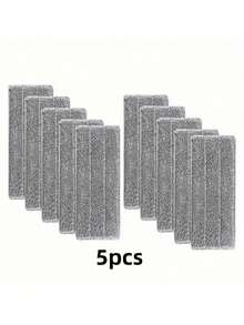 30/20/12/10/5/3/1pc Ultra-Fine Microfiber Mop Pads - Reusable, Washable And Highly Absorbent, Effectively Cleans Hardwood, Tile And Laminate Floors - Grey - View 16