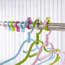 10pcs Automatic Anti-Slip Windproof Clothes Pegs Hooks, Laundry Clips - Multicolor - View 3