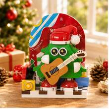 1pc/4pcs/325+Pcs Christmas Building Blocks Set, Christmas Building Blocks Set, Christmas Building Kit, Christmas Building Toy, Adult Christmas Gift, Birthday And Christmas Gift, Secret Santa Gift, Christmas Tree Building Blocks, Home Desktop Decoration, Christmas Building Blocks Set - 4-pack Christmas Building Blocks - View 6