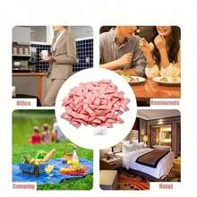 80/120pcs Disposable Compressed Towels, Portable Thick Absorbent Towels, Multi-Purpose Towels Suitable For Outdoor Travel, Camping, Home Bathroom, Beach, Vacation, Back To School - Picture Color - View 6