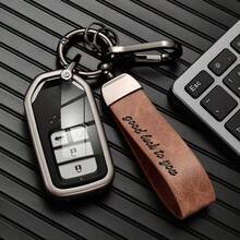 Fashionable High-End Minimalist Key Case Suitable For Civic CR-V HR-V Accord Jade Crider Odyssey Freed Elysion MPV Pilot CRV XRV - one-size - View 10