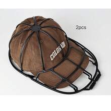 2pcs Baseball Cap Washing Rack, Washing Machine Baseball Cap Cleaning Anti-Deformation Frame, Baseball Cap Cleaning Protection Bracket, Baseball Cap Washing Frame Cage - Multicolor - View 7