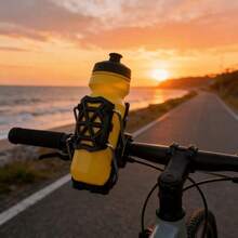 1pc 360° Rotating Adaptive Car Cup Holder, Suitable For Motorcycle And Bicycle, Universal Modified Water Bottle Holder With Anti-Slip And Shock Absorption Function - Multicolor - View 6
