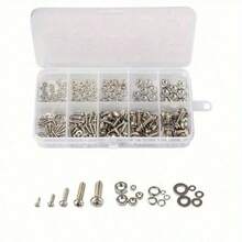 320pcs Screw And Nut Bolt Assortment Set M2 M2.5 M3 M4 M5 Metric Nut Bolt Combination Set - Multicolor - View 2