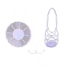 Creative Multifunctional Silicone Insulated Coaster - Telescopic Pull-Up Mesh Bag, 2-In-1 Table Mat Storage Bag: Coffee Cup, Water Cup, Milk Tea Table Mat, Instantly Transforms Into A Milk Tea Cup Tote Bag When Packed Up To Take Away. - View 12