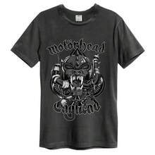 Amplified Mens Motorhead Snaggletooth T-Shirt - Charcoal - View 2
